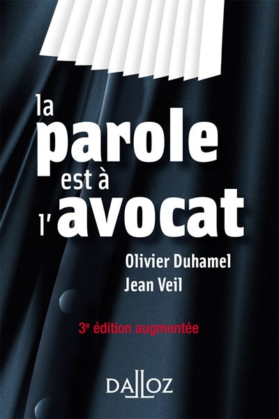 la parole est à l'avocat