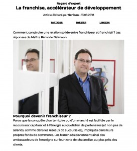 La franchise, accélérateur de développement – Dossiers Partenaires